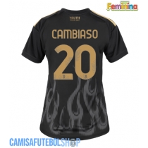 Camisa de time de futebol Juventus Andrea Cambiaso #20 Replicas 3º Equipamento Feminina 2026-27 Manga Curta